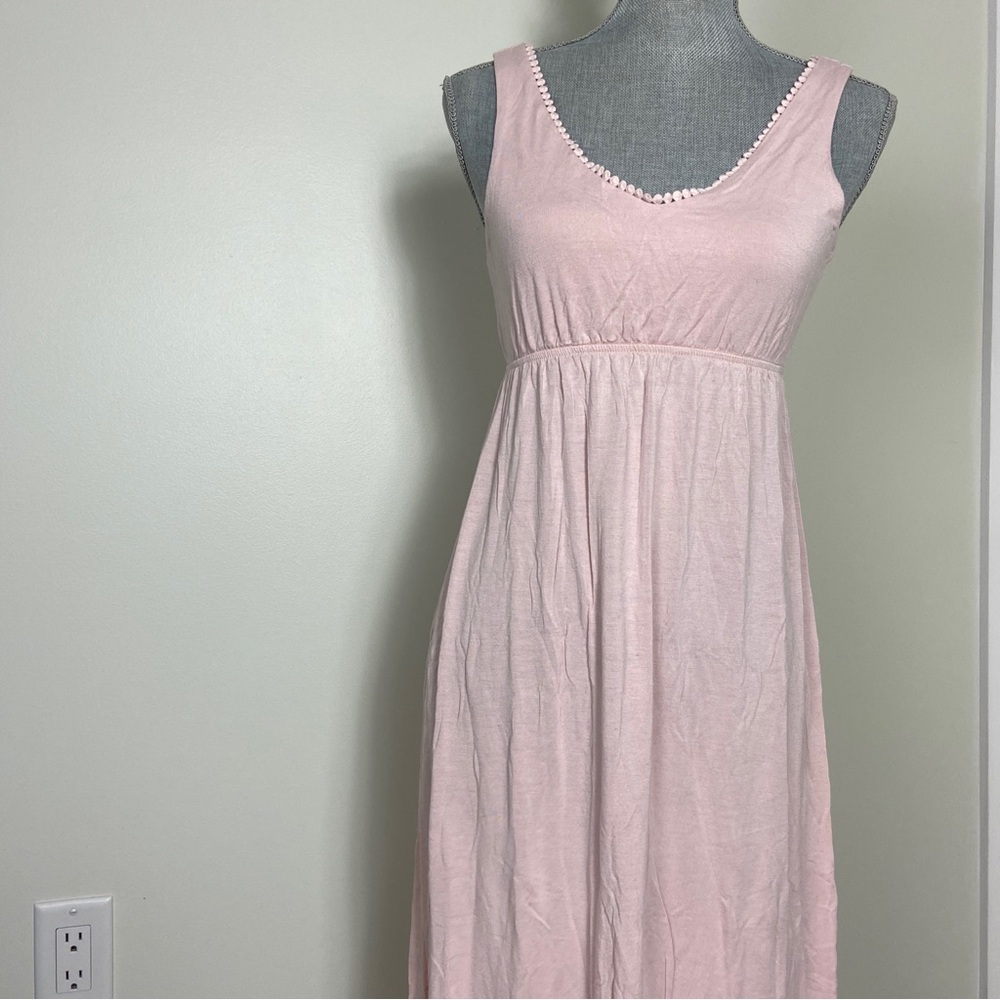 🖤5/$40!!  Light pink casual joe fresh tank top summer dress. Empire waist. Small